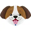 RueDeLaFete Ballon Aluminium 84 cm - Tete de chien