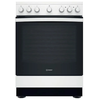 Cuisinière vitrocéramique a 69l 4 feux blanc - Indesit - IS67V5PCWE