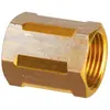 Raccord laiton hexagonal à visser - F 3/8' - Comisa