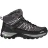 CMP Homme Rigel Mid Trekking Shoe WP Chaussures de Marche, Gris, 44 EU