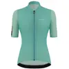 Maillot Santini Redux Stamina manche courte bleu céleste femme - Coupe Sleek - XL