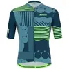 Santini Maillot à Manches Courtes Delta Optic XS