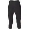 Cuissard corsaire sans bretelles Santini Alba noir femme - XXS