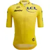 Santini Maillot manches courtes TOUR DE FRANCE Race Maillot jaune 2022