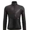 Veste fine coupe-vent Santini Redux Lite noir - Coupe Slim - M