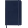 Moleskine Carnet classique format de poche ligné Couverture rigide Bleu Saphir