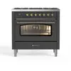 Piano Mixte Fratelli F09cnm3/mgb Anthracite Laiton