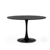 BIZZOTTO SALON Table de salle à manger Table BLOOM Noir D120