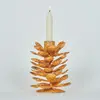 Décorations de noël Bizzotto  P.CANDELA 1P PINEAL ORO H10