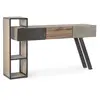 BIZZOTTO Console Console Manchester Bois , Acier Et Ciment