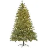Sapin de Noël en polyéthylène H210, 3431 branches, 1000 microleds