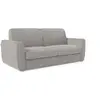 Divani.store Leonida Canapé lit matelas H18 cm de haut 222 cm Gris