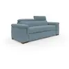 Divani.store Giunone Canapé convertible - Bleu Pastel