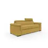 Divani.store Giunone - Canapé convertible 240 cm Jaune