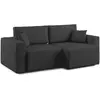 Divani.store Morfeo T02 215 cm Noir