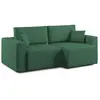 Divani.store Morfeo Canapé avec assise extractible - Vert
