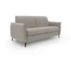 Divani.store Scarlet Canapé lit convertible en tissu coton mixte imperméable T19 195 cm (mat.140x197) beige
