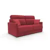 Divani.store Margot Divano Letto Matrimoniale schienale alto T02 Rosso