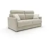Divani.store Margot Canapé lit convertible T02 196 cm - Crème