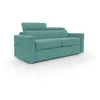 Divani.store Avalon Canapé Lit - 220 cm - Vert Aquamarine