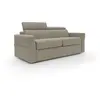 Divani.store Avalon - Canapé lit 180 cm Brun