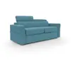 Divani.store Avalon - Canapé lit 200 cm Bleu Ciel