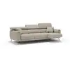 Divani.store Caravaggio Canapé 3 assises extensibles creme