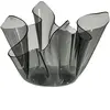Iplex - Vase multifonction Drapé gris transparent - D.45xH.29 cm T.U