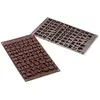 Silikomart Moule Chocolats Abc Silicone Silikomart