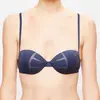 La Perla - Haut de maillot Dunes bleu T.40/B