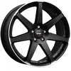 Jantes en alliage MOMO Seven 8,5x19 5x112 ET 42 NOIR MAT POLISÉ