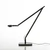 LUCEPLAN lampe de table à LED OTTO WATT D72 (Noir soft-touch - Alumini...