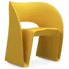 Magis Fauteuil Raviolo (Jaune - Polyéthylène)