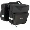 Boninbike Sacs Latéraux Noirs en Polyester 600D - Capacité Totale 28 Litres