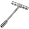 Bonin Clé à rayons en T pour vélo avec tête carrée 3,2 mm - Outil essentiel