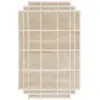 MAGIS tapis VOLENTIERI FINESTRA 170 x 270 cm (Blanc ivoire - 75% visco...