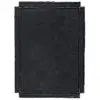 MAGIS tapis VOLENTIERI CORNICE 300 x 400 cm (Noir - 97% lin et 3% visc...