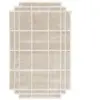 MAGIS tapis VOLENTIERI FINESTRA 200 x 340 cm (Blanc ivoire - 75% visco...