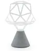 Magis Chaise Pivotante Avec Base Chair_One (Blanc - Aluminium Et Cemen...