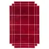 MAGIS tapis VOLENTIERI FINESTRA 170 x 270 cm (Bordeaux - 75% viscose e...