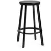 Tabouret de bar en aluminium noir 66 cm Deja-vu - Magis