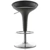 Magis Tabouret Réglable Bombo (Gris Anthracite - Acier Et Abs)