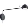Artemide Ixa applique LED, bras fixe, anthracite