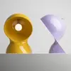 lampe à poser Artemide Dalú, jaune, hauteur 26 cm, plastique