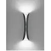 ARTEMIDE lampe murale applique CADMO LED (noir avec intérieur blanc - ABS)