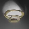 ARTEMIDE lampe au plafond plafonnier PIRCE MINI (Gold à LED - Aluminium)
