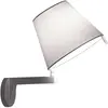 Applique Melampo - gris aluminium - avec interrupteur Artemide