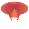 Artemide TETI-Applique ou plafonnier Polycarbonate Ø14cm Orange