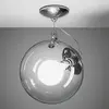 Artemide MICONOS-Plafonnier Verre/Métal Ø30cm