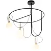 Artemide nh S4 suspension en verre, à 3 lampes